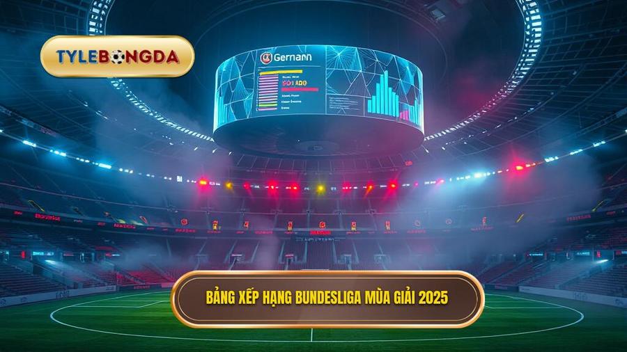 Bảng xếp hạng Bundesliga mùa giải 2025