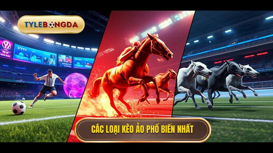 Các loại hình phổ biến trong Kèo ảo (Virtual sports)