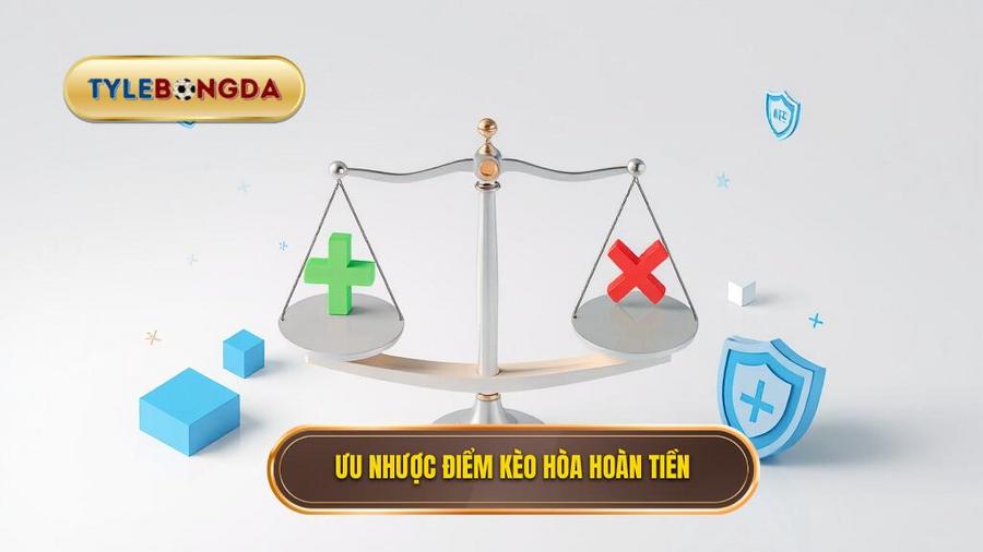 Phân tích ưu và nhược điểm của Kèo hòa hoàn tiền (Draw no bet)